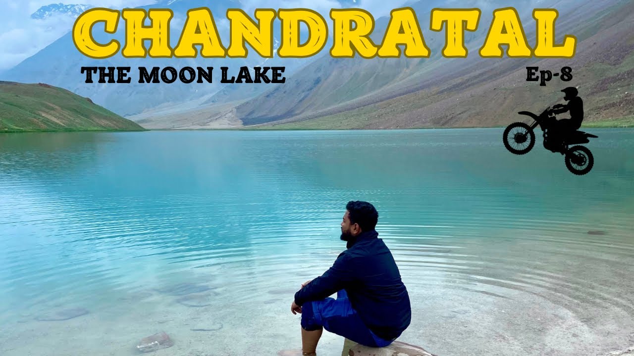 Chandratal Lake Spiti Valley 🏔️ | Moon Lake Beauty, Solo Bike Ride Adventure | EP-8