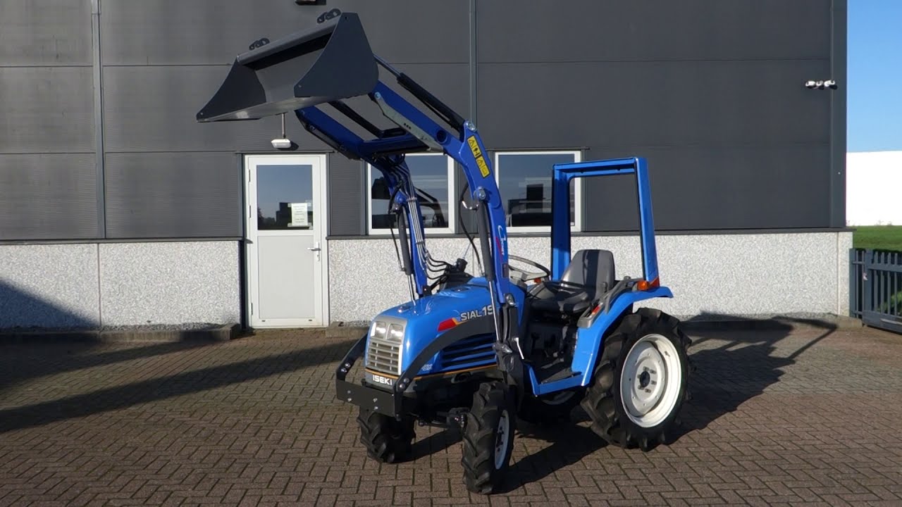 Iseki Sial 19 4wd / 0815 Draaiuren / Voorlader