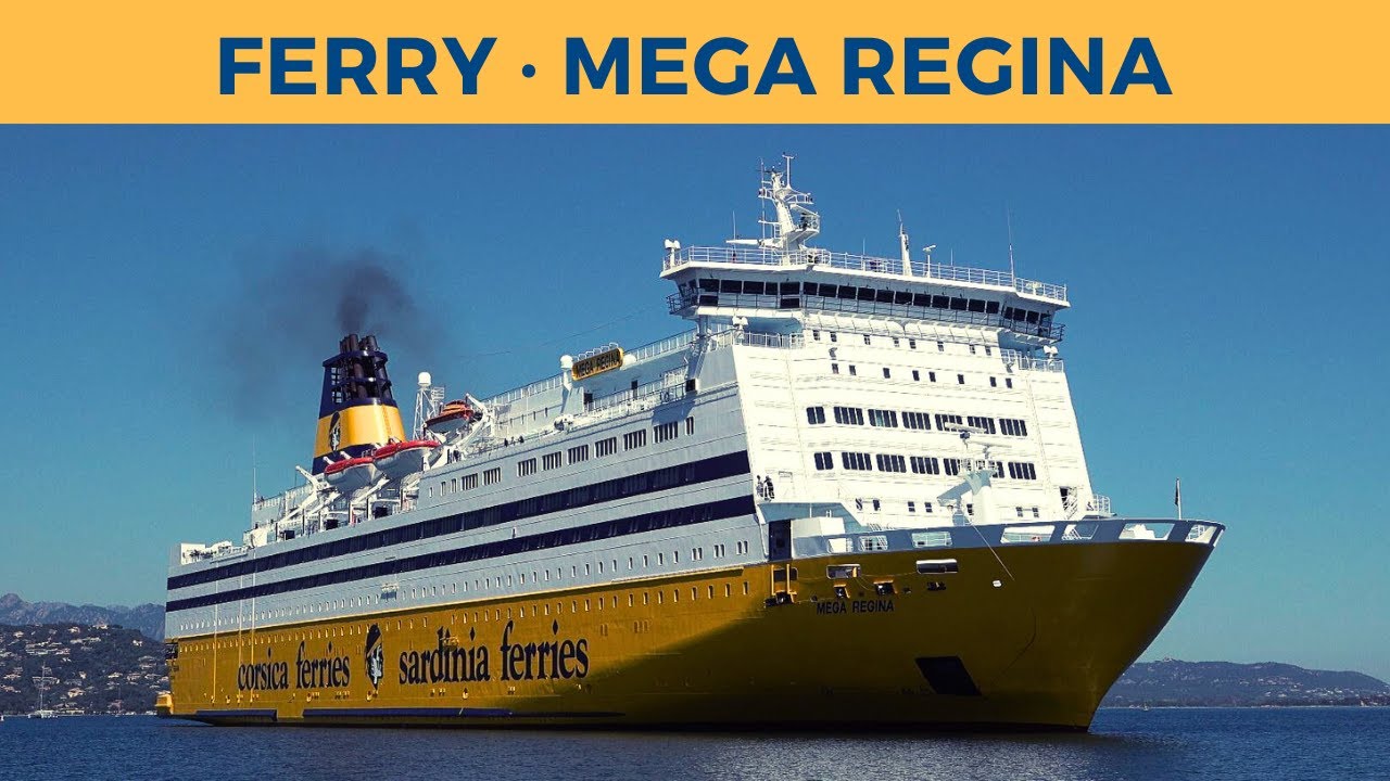 Arrival of ferry MEGA REGINA, Porto-Vecchio (Corsica Sardinia Ferries)