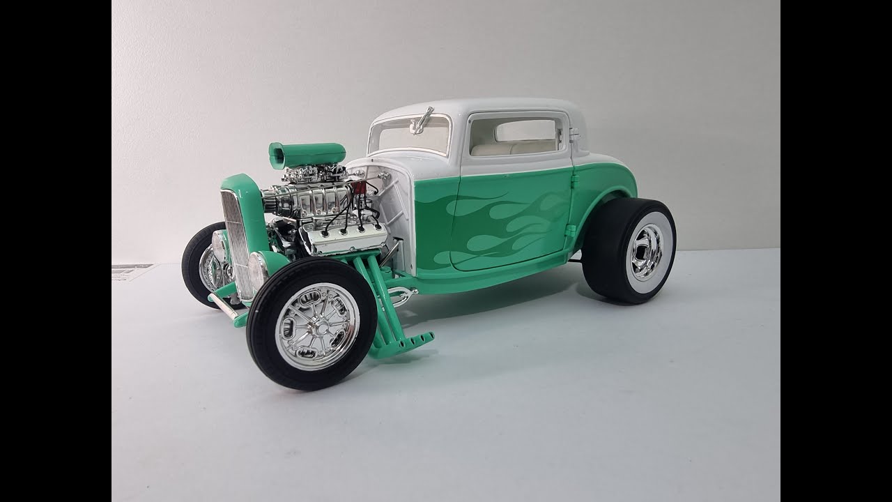 1932 FORD HOT ROD BLOWN COUPE LIMITED TO 210 PISCES MADE BY ACME DDA COLLECTIBLES 1/18 DIECAST CAR