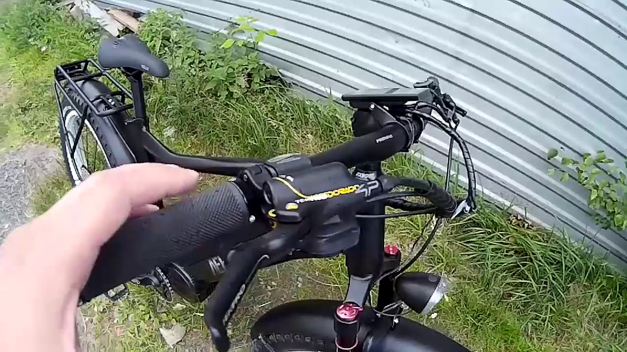 Мощный электро фэтбайк с кареточным Bagang G510. Охотник.