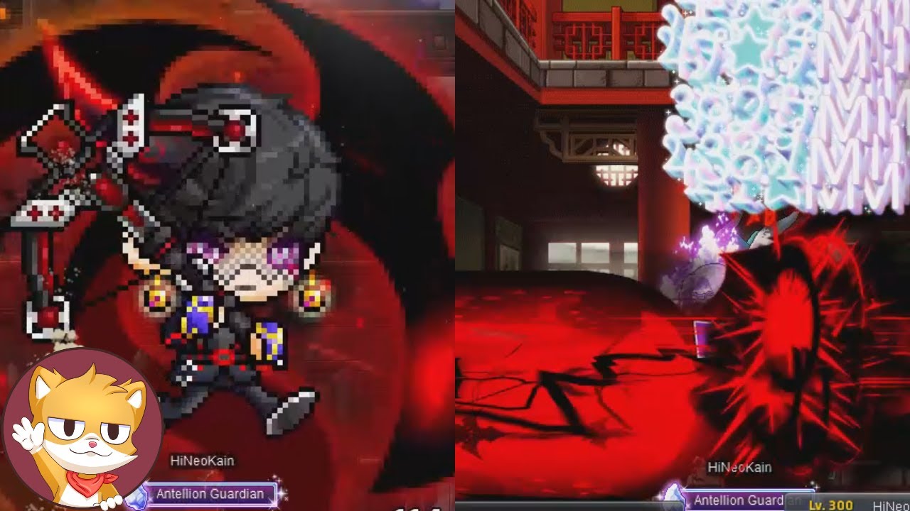 Training Newest Class Kain to Level 200 | MapleStory | GMS Tespia