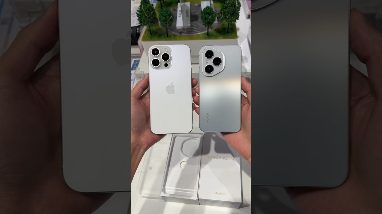 Honor 400 Pro vs iPhone 16 Pro Max Battle Which is One Best Phone? #honor400pro #beautiful