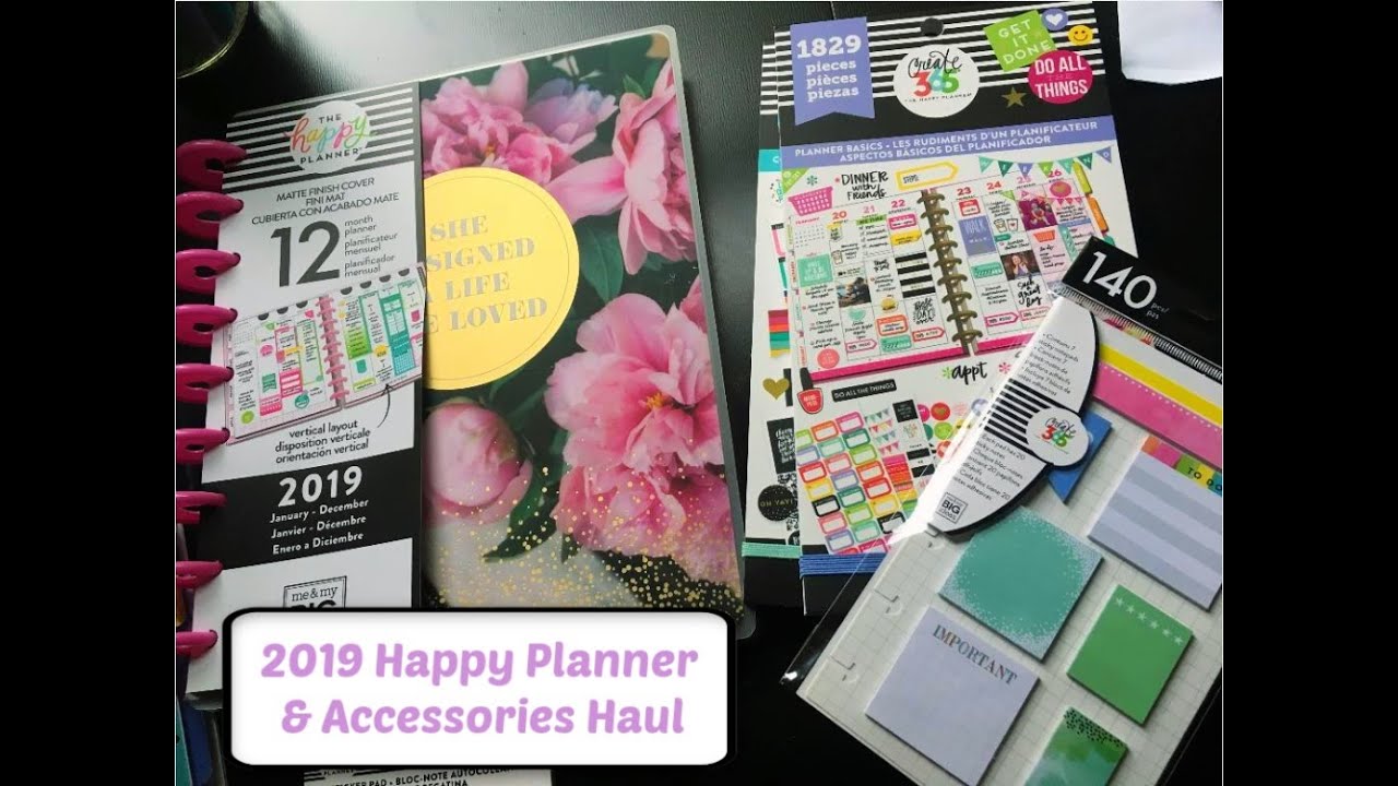 2019 Happy Planner & Accessories Haul