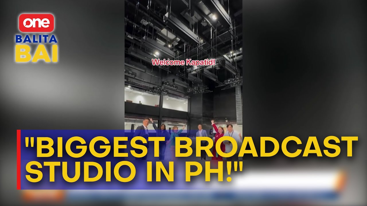 MQ studio nga pinakadakong TV network broadcast studio sa tibuok nasud, gipasilip