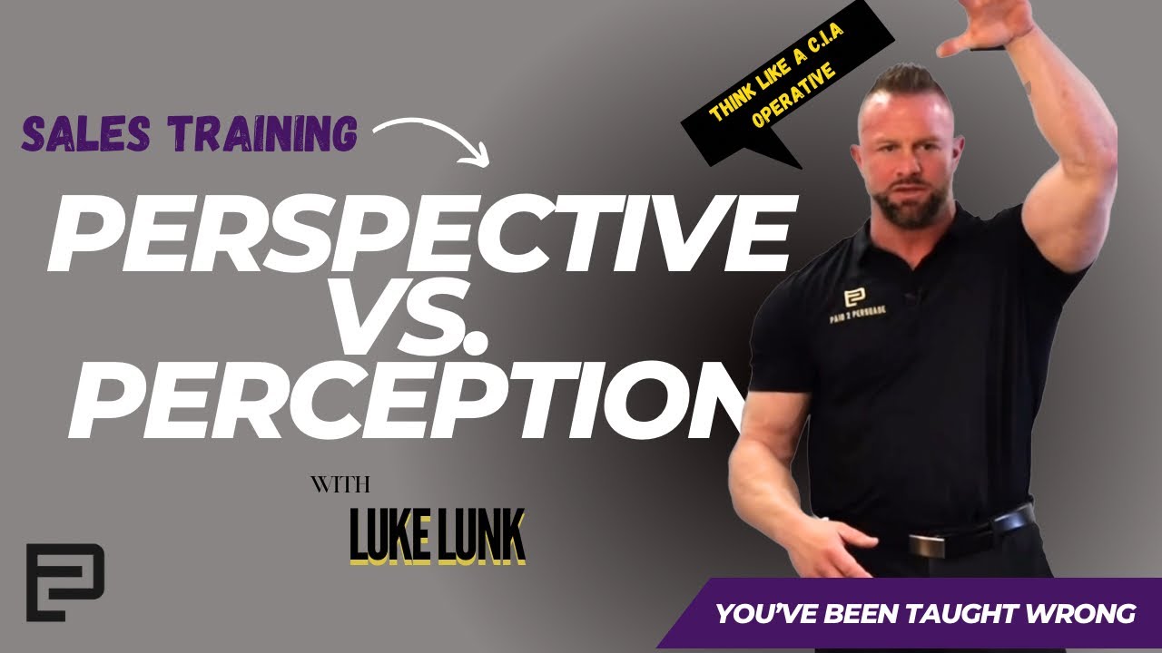 Sales Training Perspective vs. Perception