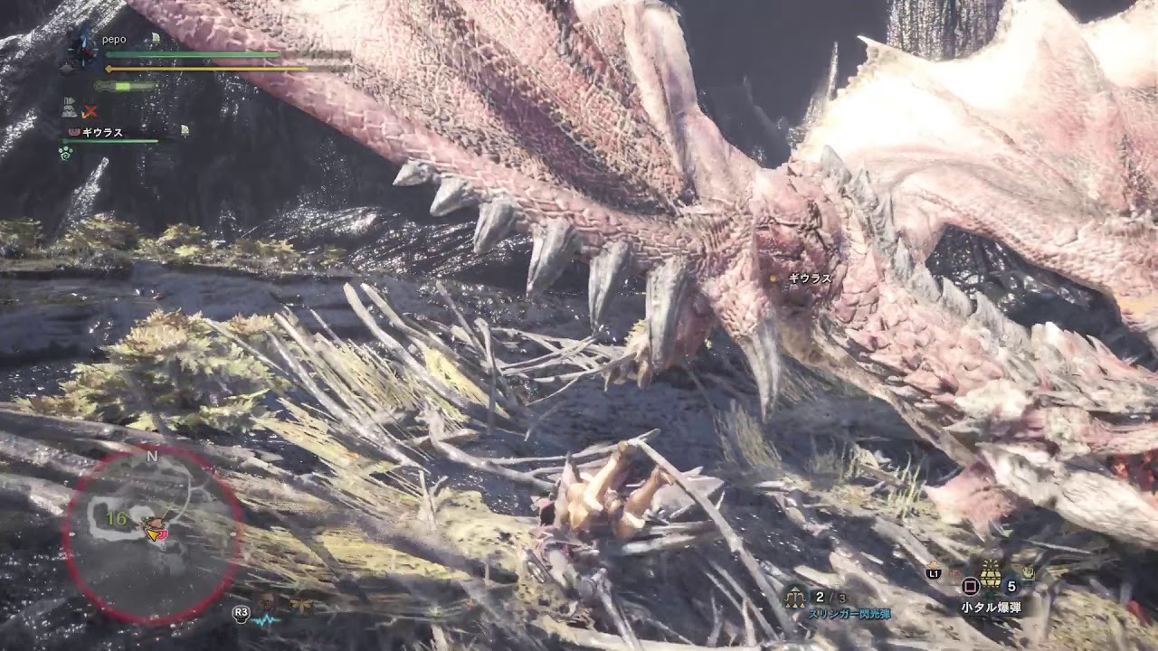 【MHW:β】リオレウスTA　ハンマー　ソロ　4分8秒