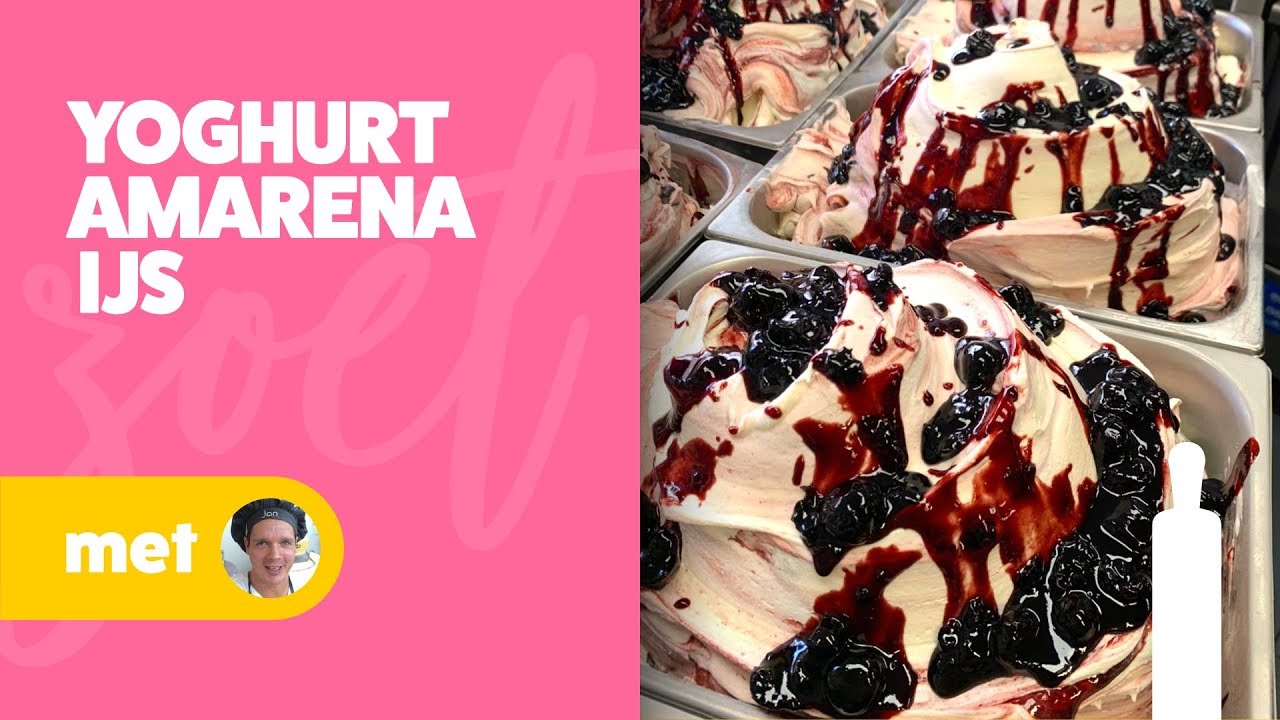 YOGHURT AMARENA IJS UIT EIGEN IJSMAKERIJ! - Bakflix #18