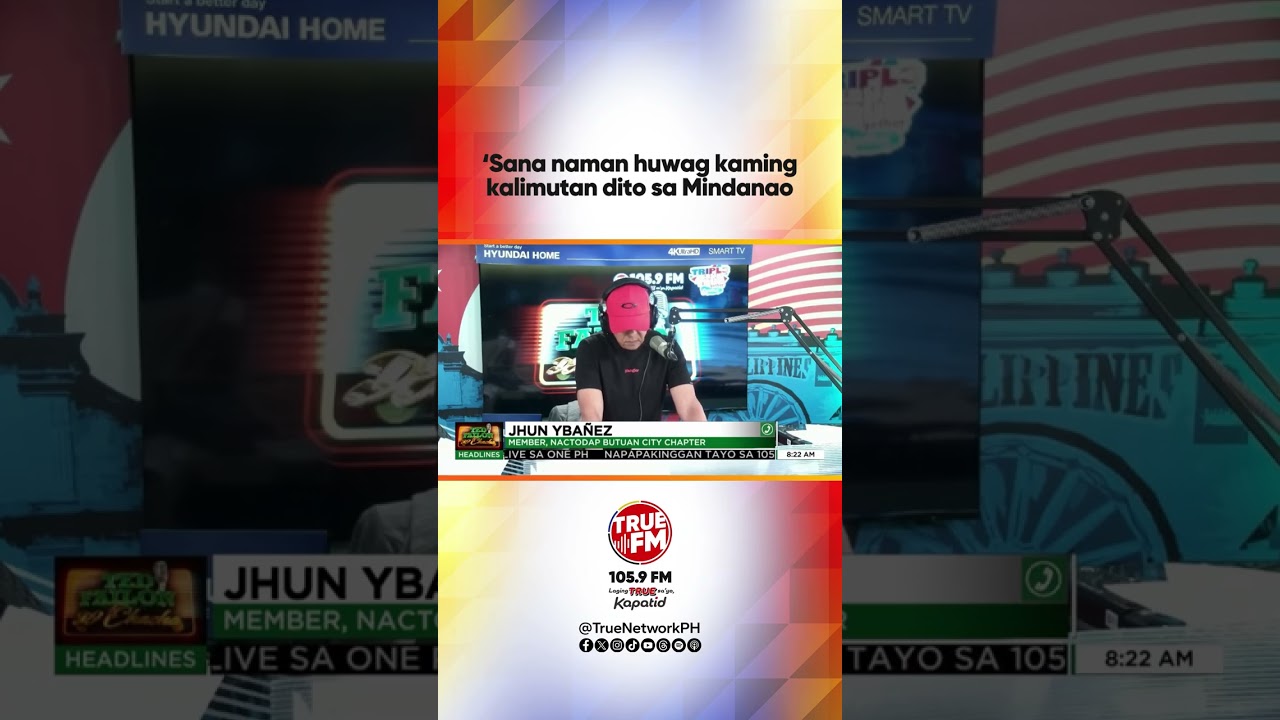 ‘Sana naman huwag kaming kalimutan dito sa Mindanao’ | Ted Failon & DJ Chacha