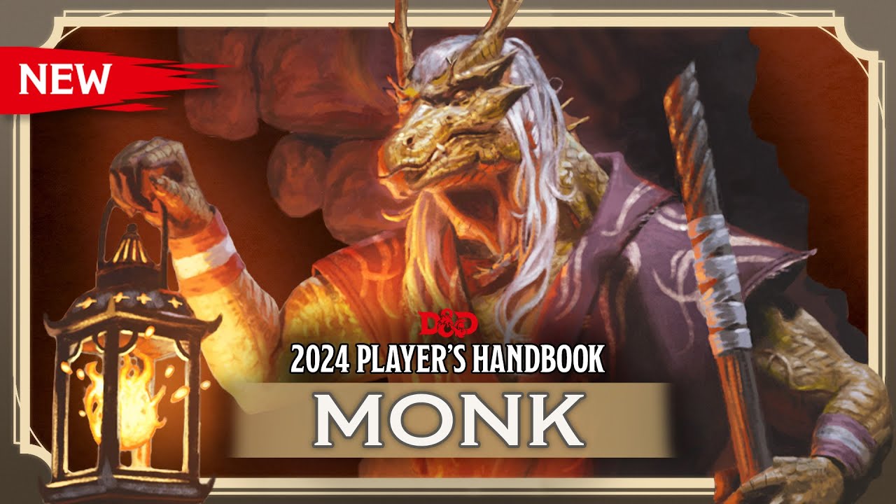New Monk Class | 2024 Player's Handbook | Dungeons & Dragons