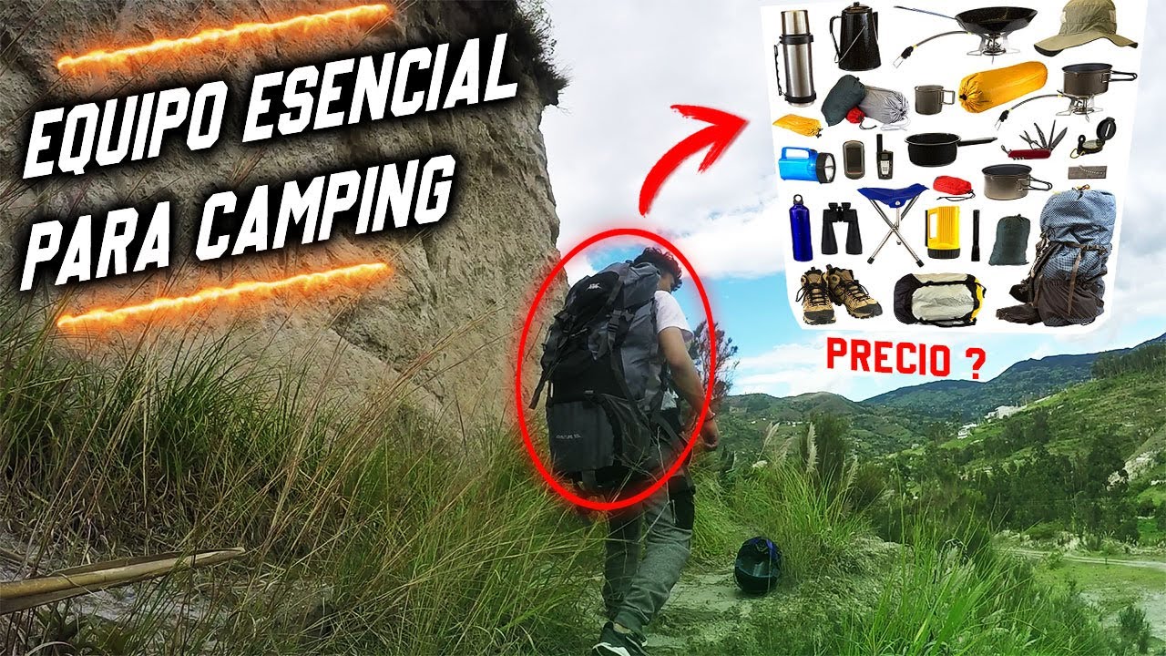 🏕️EQUIPO BASICO PARA CAMPING 2023 / ( LO TIENES QUE LLEVAR SI O SI..)