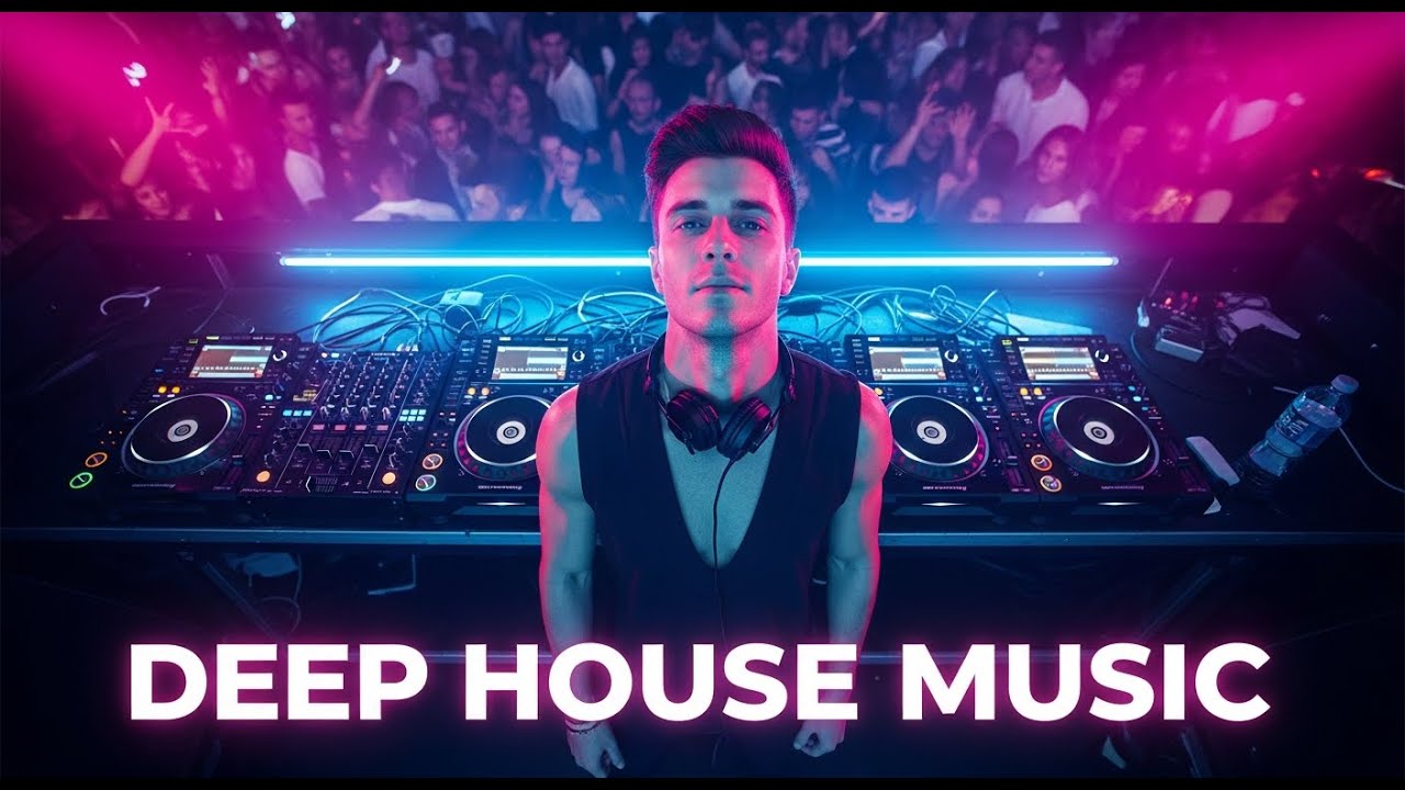 Deep House Night Energy 🌙 Deep Bass House Beats for Club Nights and Party Dance Vibes