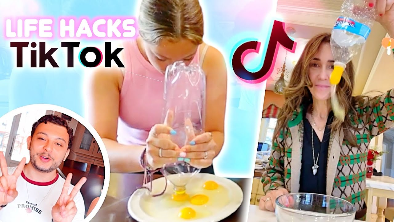 JE TESTE DES LIFE HACKS TIKTOKS AVEC @Safir, il critique tout!