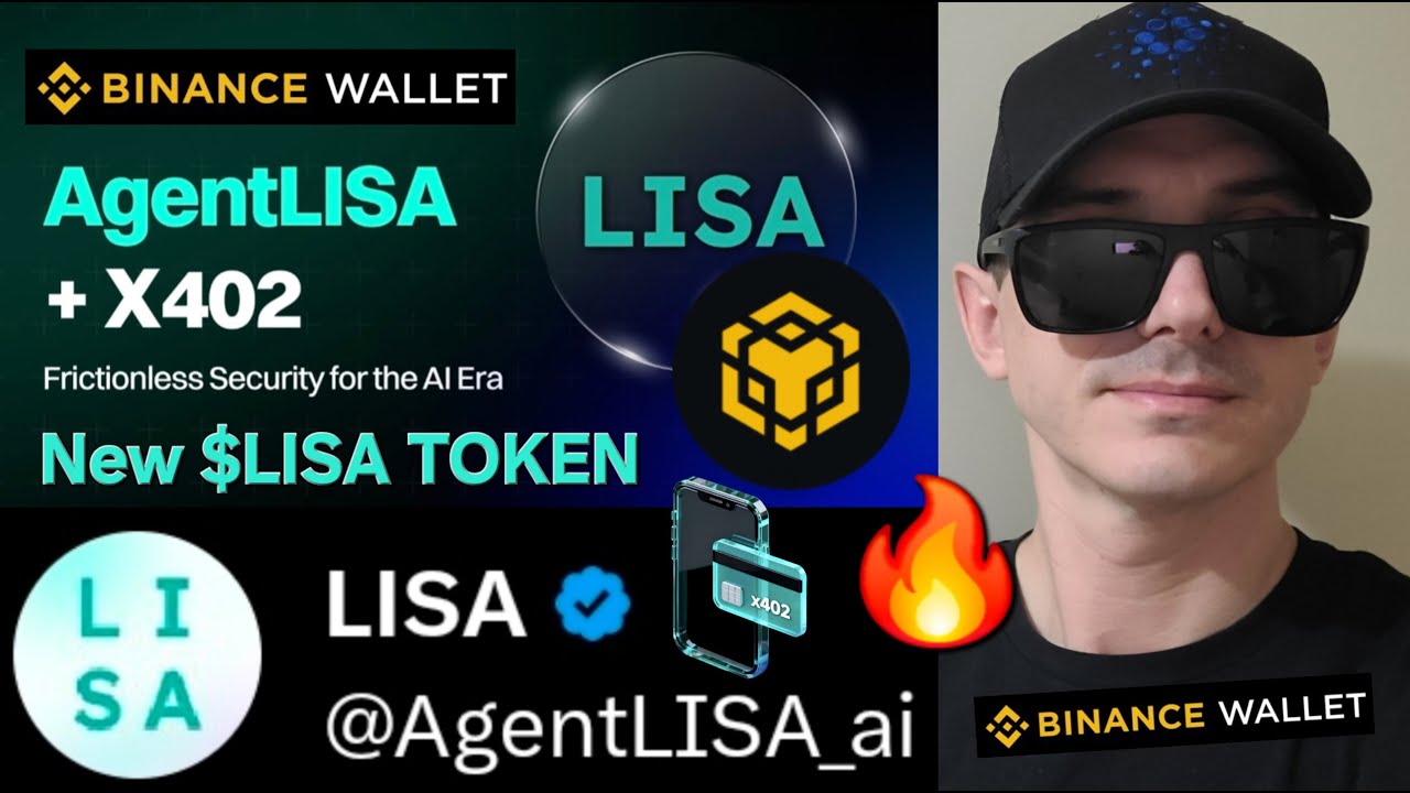 $LISA - AgentLisa TOKEN CRYPTO COIN AGENT LISA BNB BSC BINANCE ALPHA WALLET POINTS BLOCKCHAIN AI NEW