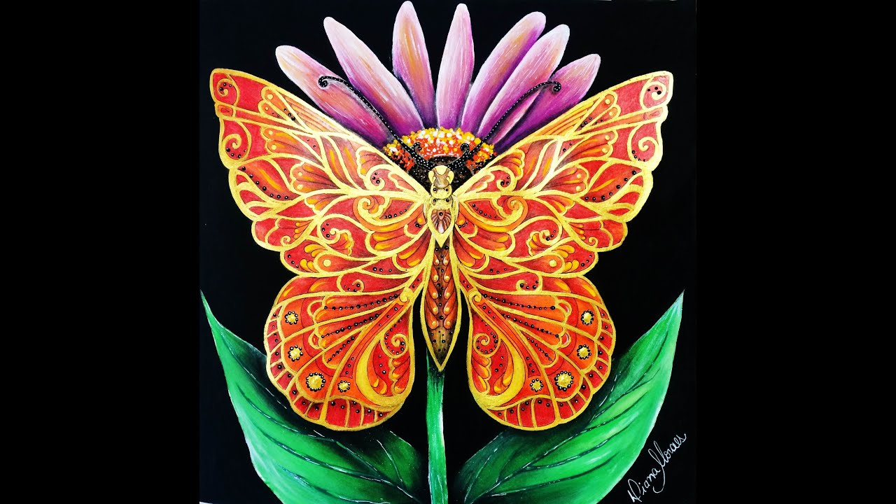 MAGICAL JUNGLE | JOHANNA BASFORD: O BEIJO DA BORBOLETA BY DIANA MORAES