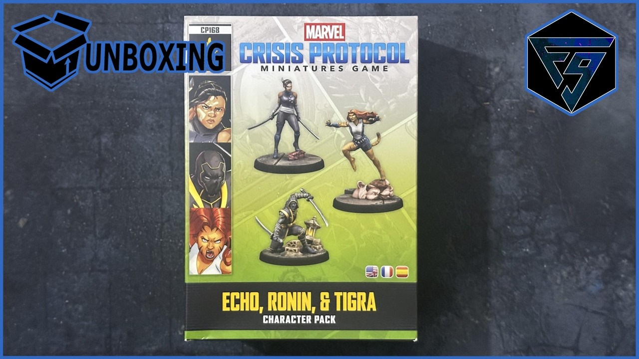 Распаковка Эхо, Ронина и Тигры для Marvel Crisis Protocol