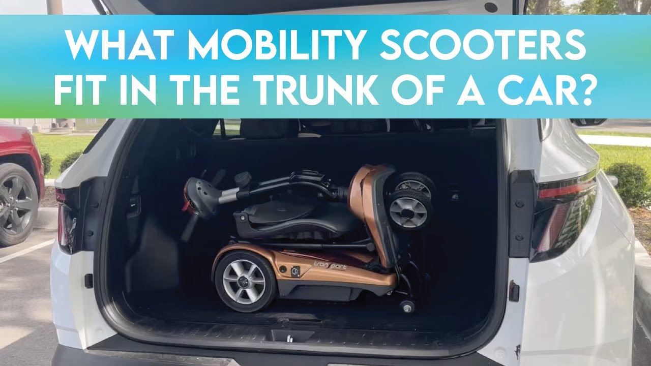 Top Mobility Scooters That Fit in Your Car Trunk – Portable & Travel-Ready
