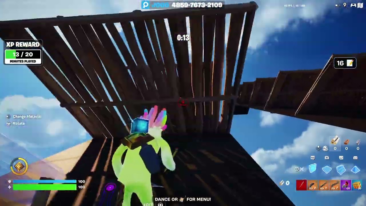 Fortnite practice