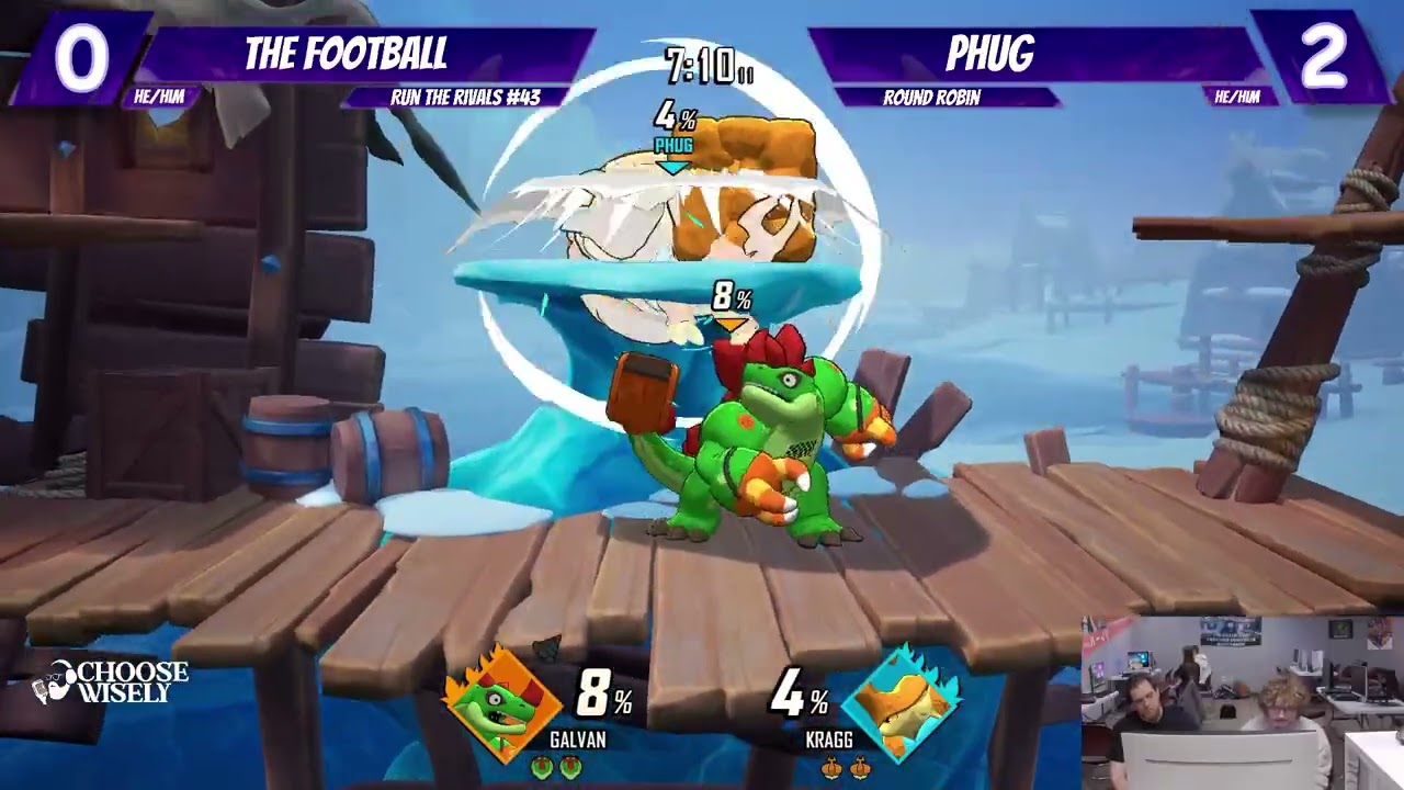 [Run the Rivals #43] Round Robin - The Football (Galvan) vs. Phug (Kragg)