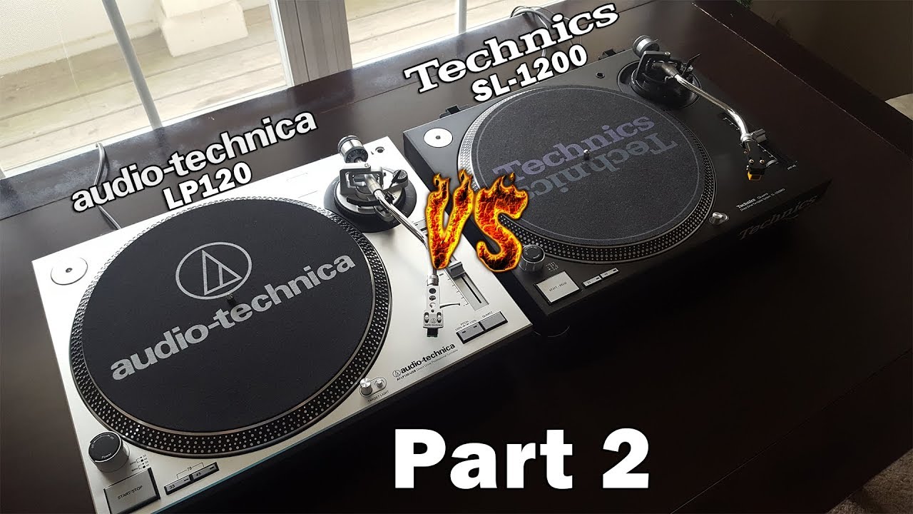 AT-LP120 vs SL-1200 Comparison (Part 2)