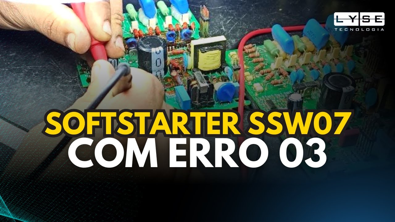 Softstarter SSW07 com erro 03
