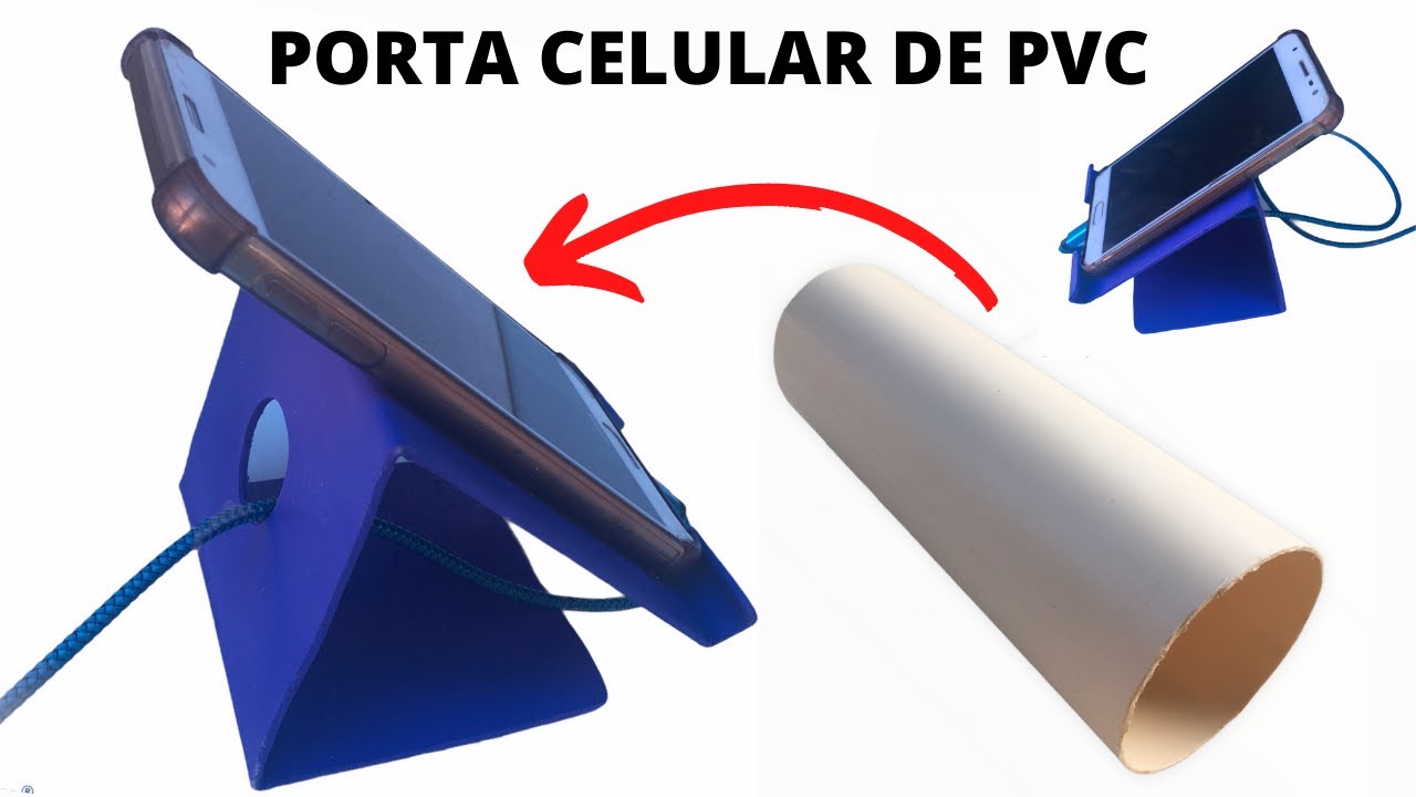 Porta Celular de PVC / Suporte Móvel