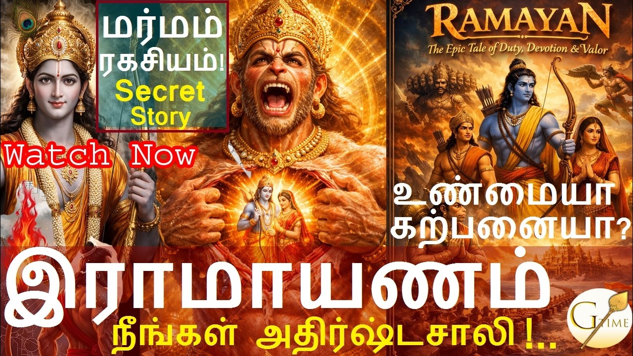 மர்மமும் ரகசியமும் நிறைந்த காவியம் | இராமாயணம் முழுக்கதை | இதை கேளுங்கள் | @gtimetamil