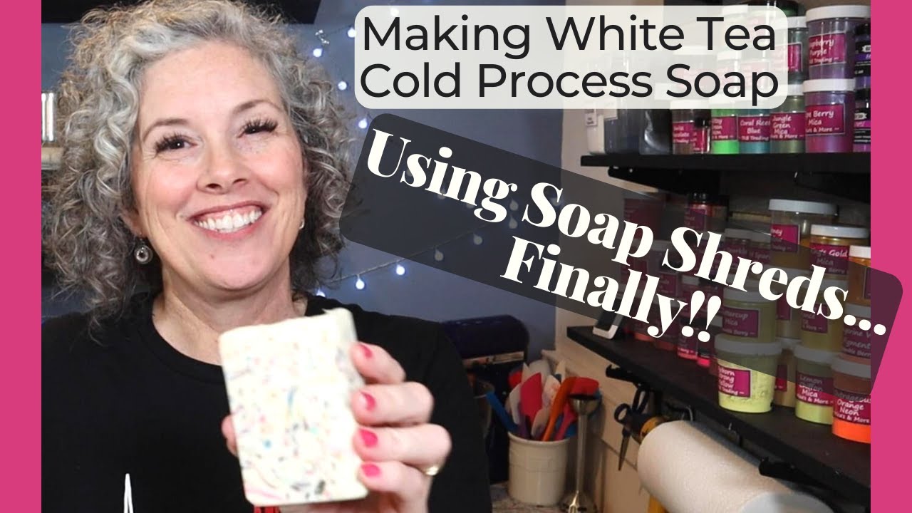 How to Make Soap with Shreds | Confetti Cold Process Soapmaking