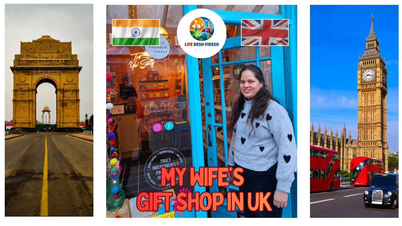 In UK visit my wife's gift shop 🇬🇧🇮🇳