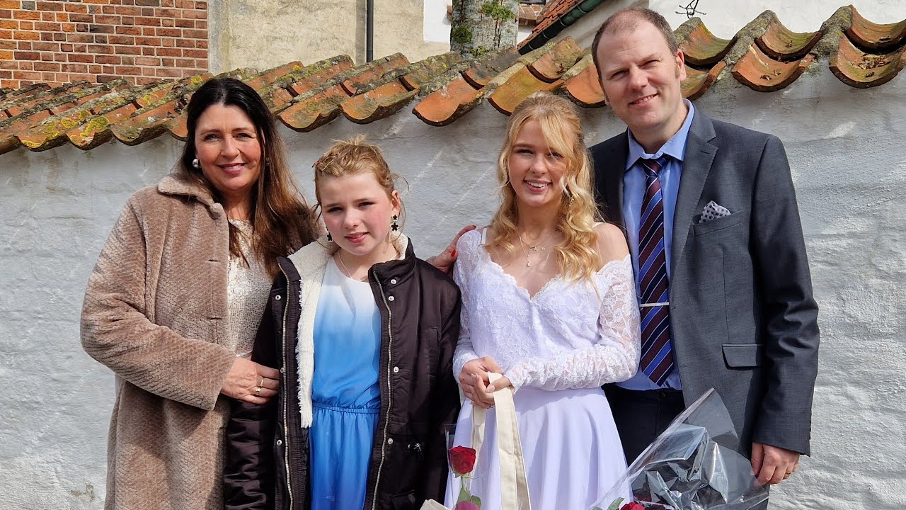Amalies Konfirmation Del. 1 (Kirken) 😍