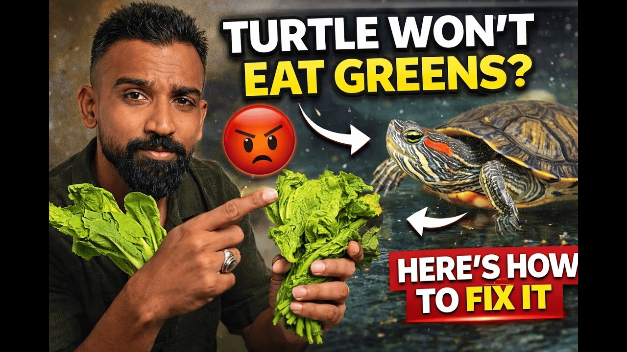 Why Your Turtle Won’t Eat Greens (And How To Fix It)