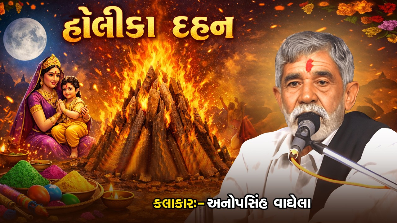 હોલીકા દહન | Anopsinh Vaghela | New Dayro
