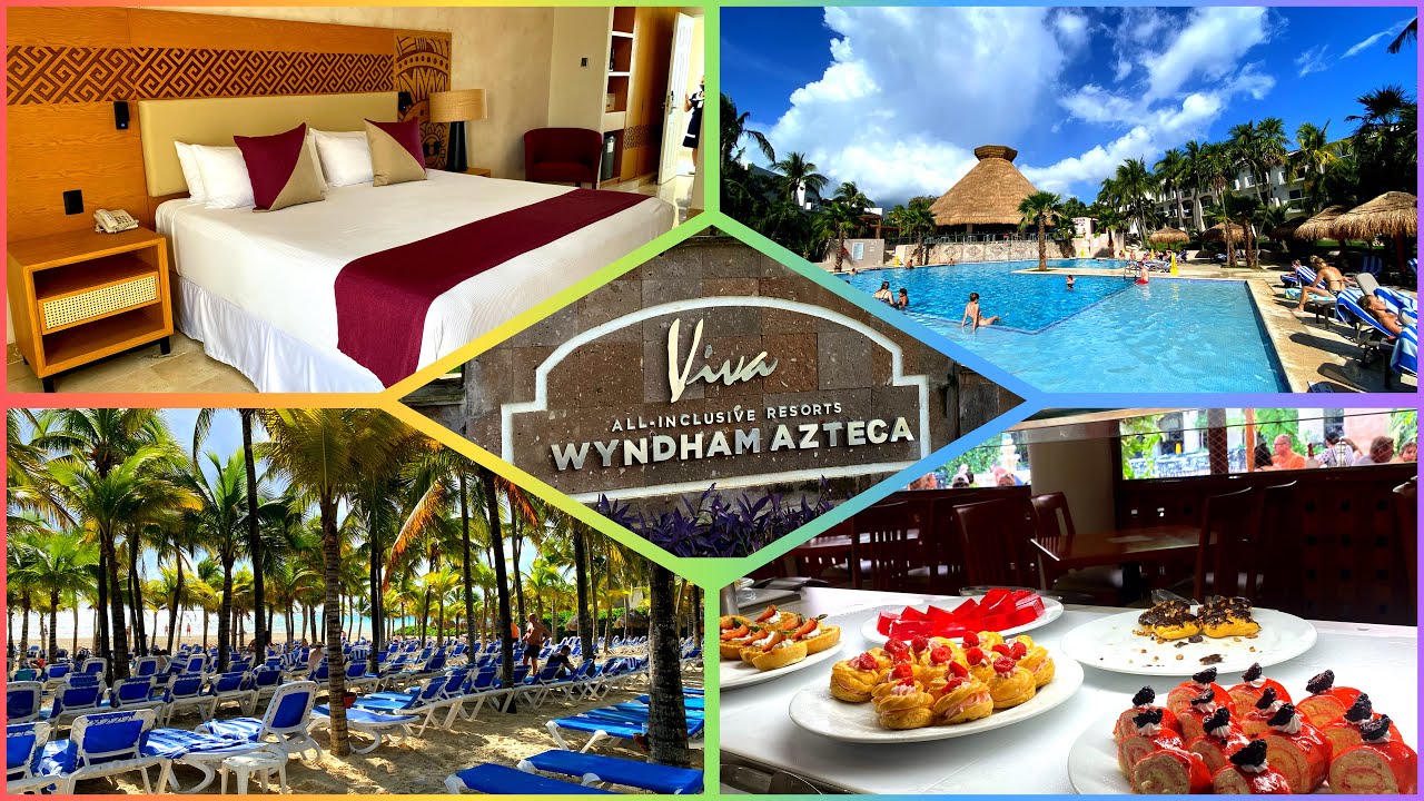 Viva Wyndham Azteca - All-Inclusive Resort Tour : Room, Beach, Pools, Food & More