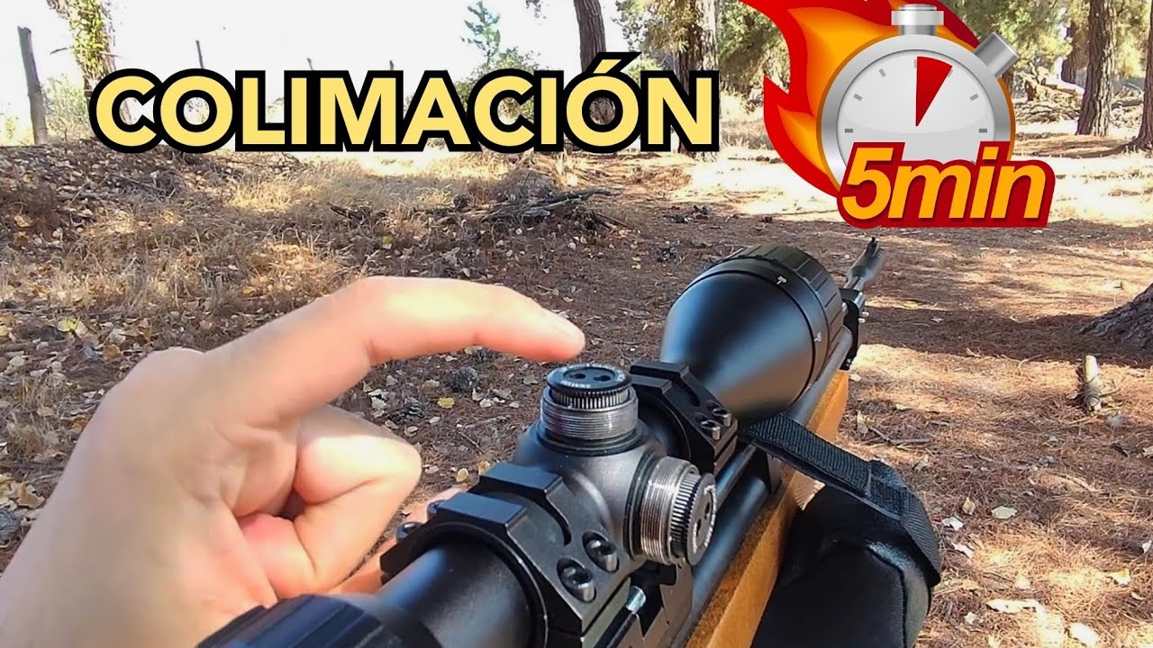 C&oacute;mo calibrar o colimar tu mira telesc&oacute;pica en 5 minutos
