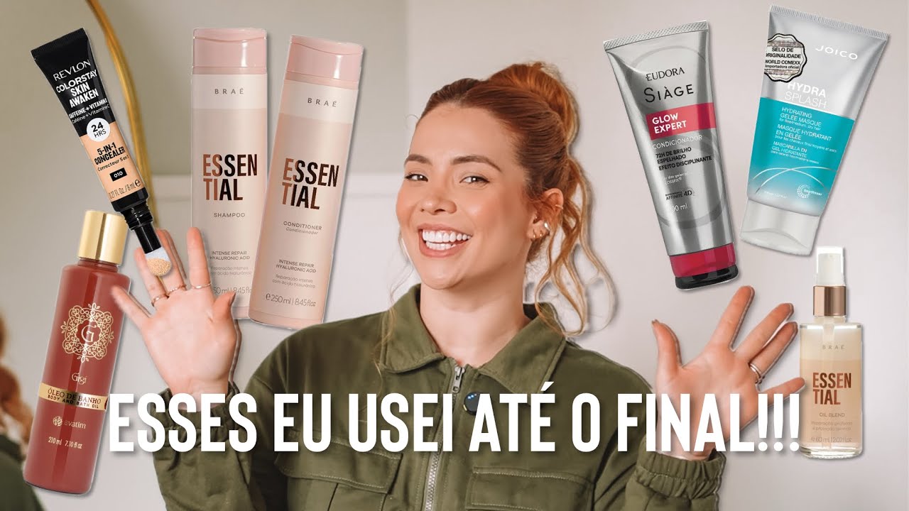 ACABADOS DO MÊS - Usei até o final e recompraria!