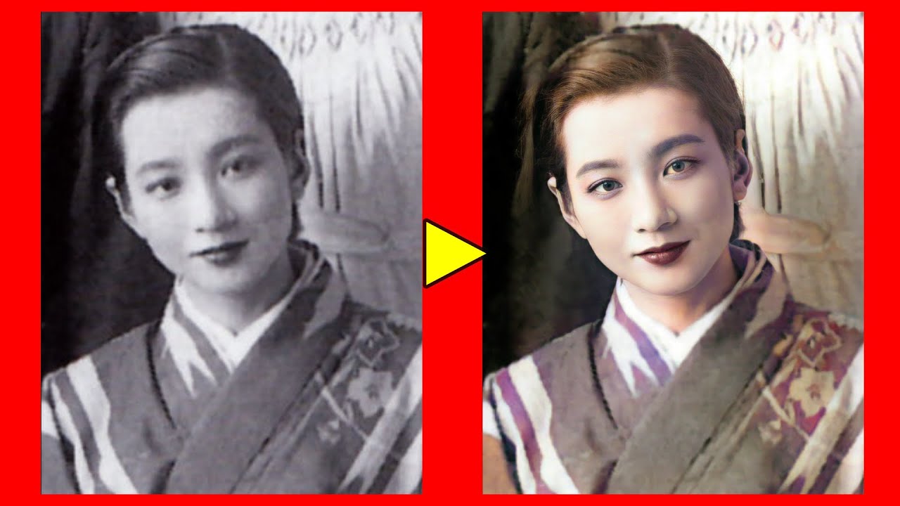 戦前女優　～戦前に活躍した女優をカラー化～