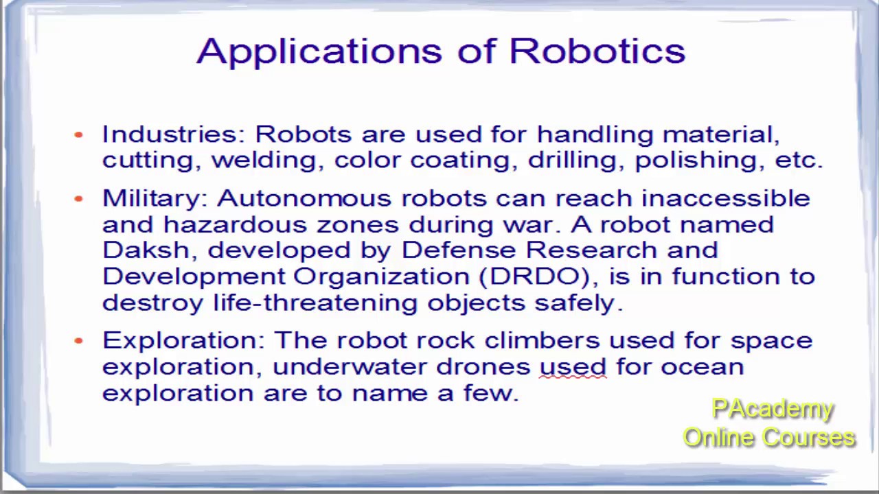 Robot AI introduction