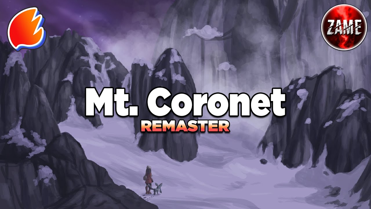 Mt. Coronet: Remaster ◓ Pokémon Diamond, Pearl & Platinum (Collab With @The_Zame)