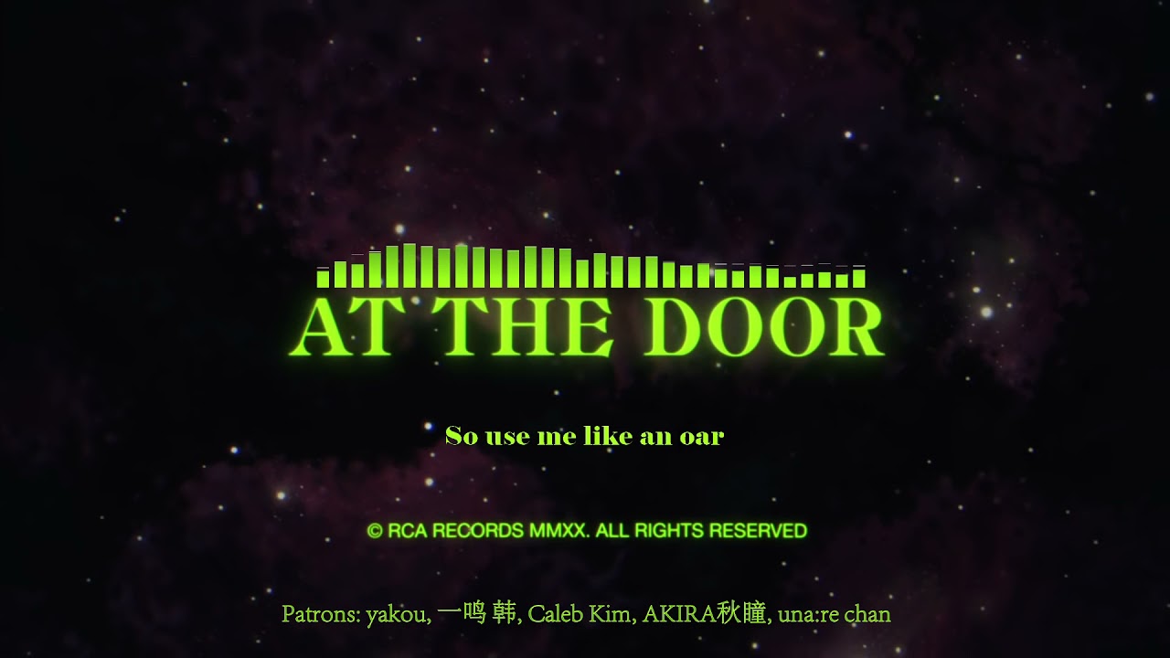 The Strokes   At The Door  Instrumental + Lyrics