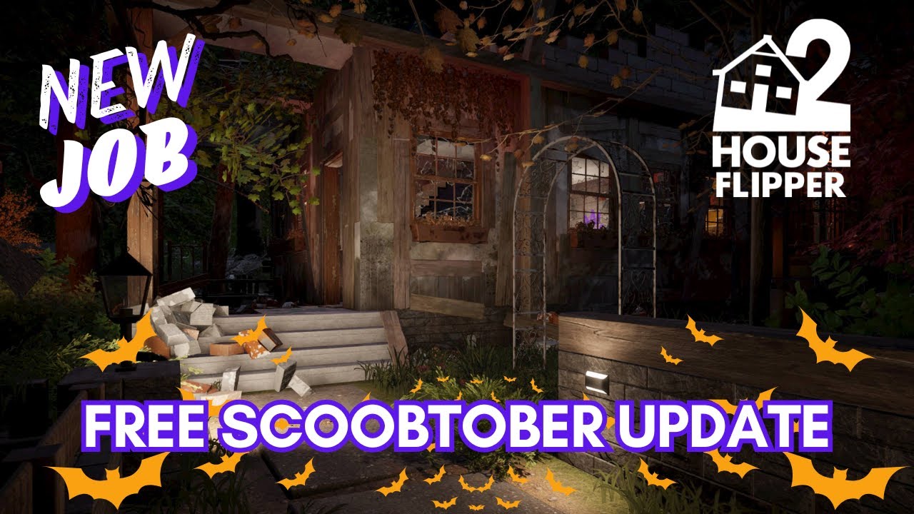 Scoobtober Update: New Job! | House Flipper 2 | Long play | No Commentary
