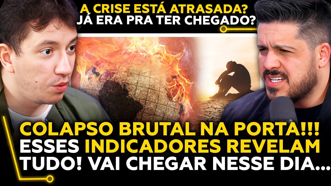 COLAPSO GLOBAL NA PORTA! &Aacute; Crise est&aacute; atrasada!! Com AVELINO MORGANTI