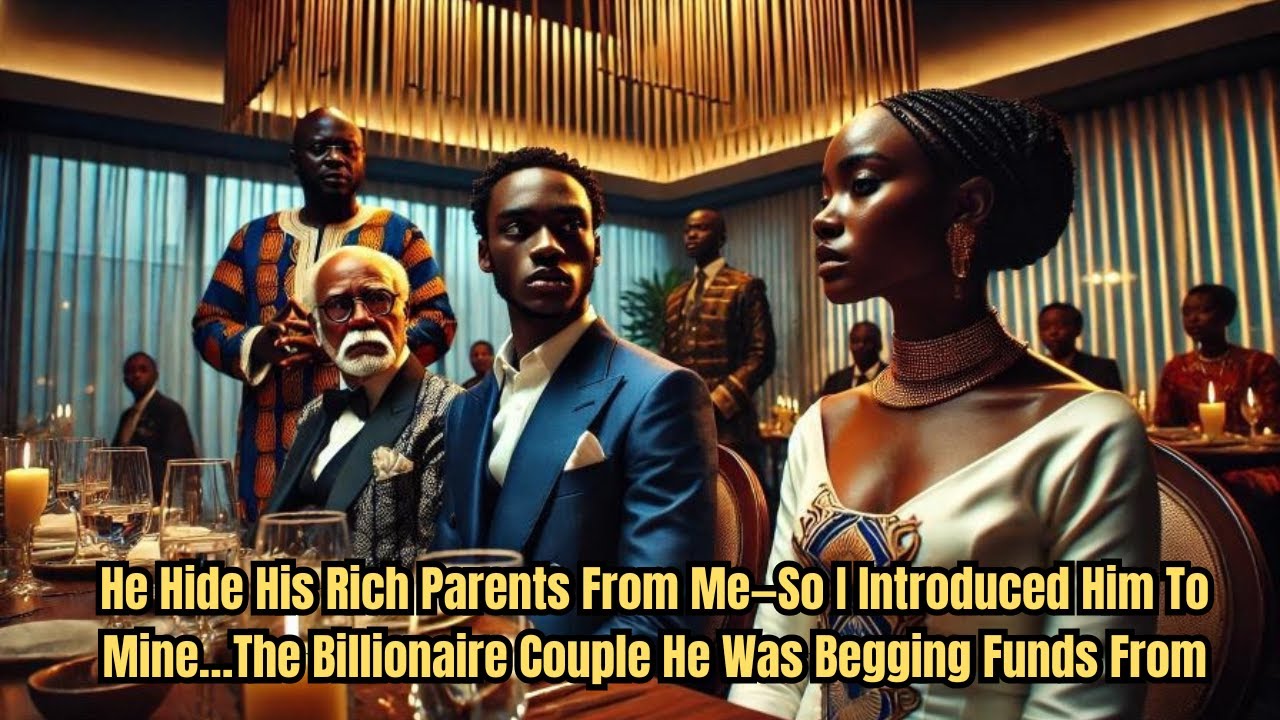He Hide His Rich Parents From Me—So I Introduced Him To Mine…The Billionaire Couple He Was Begging..
