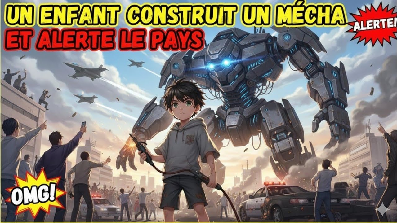 Un enfant construit un mécha et alerte le pays 
