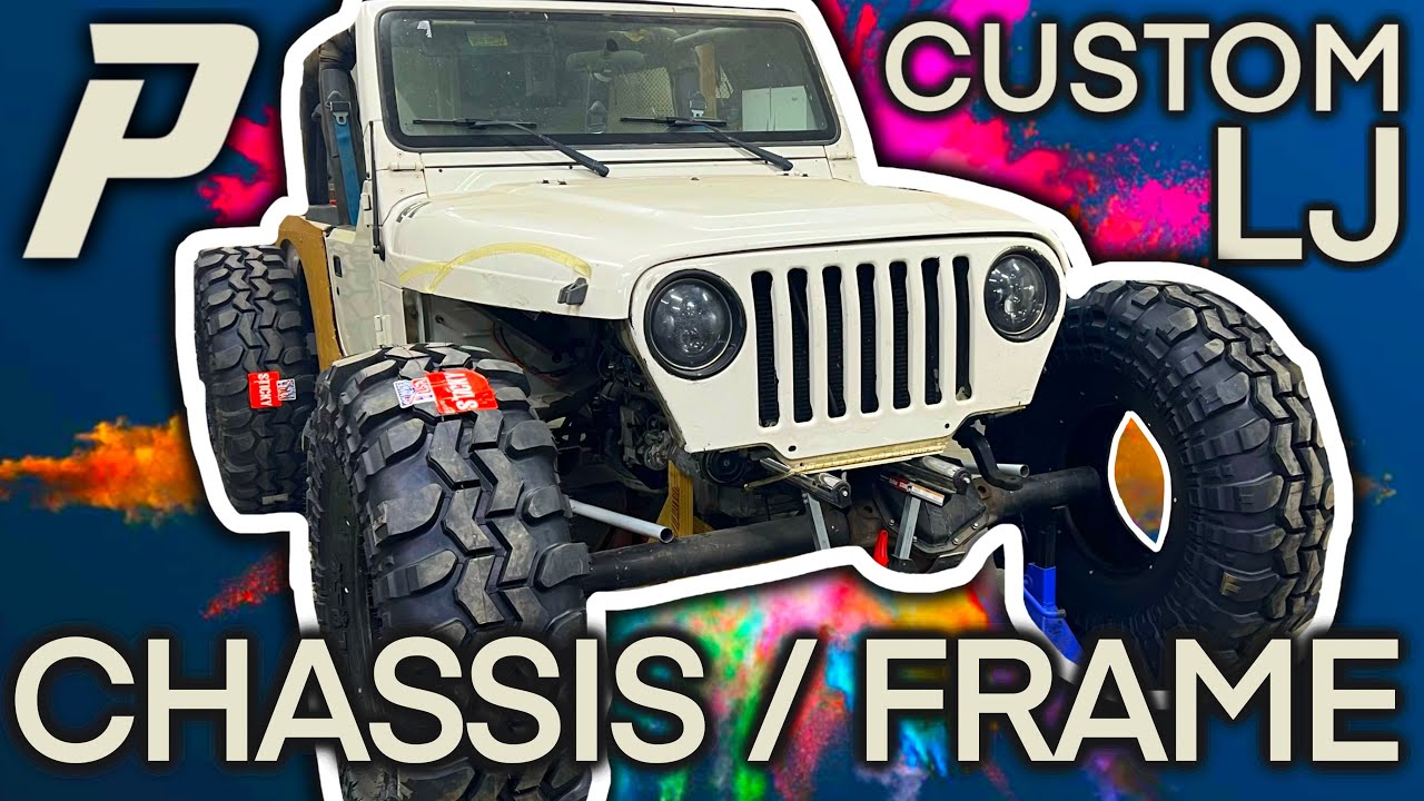 HOW WE BUILD JEEP LJ CHASSIS FRAME CUSTOM {PART 1}