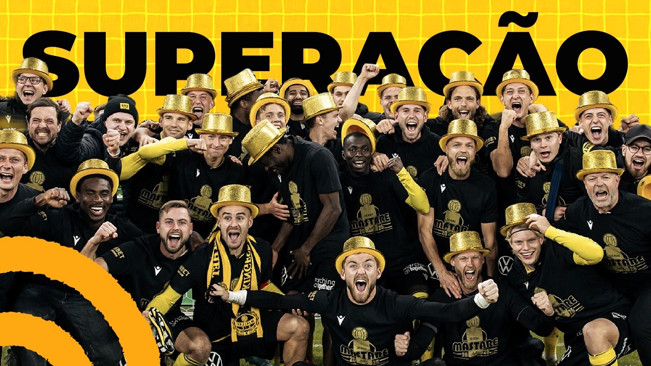 O IMPOSSÍVEL ACONTECEU: O PEQUENO MJÄLLBY CALOU A SUÉCIA E FEZ HISTÓRIA!