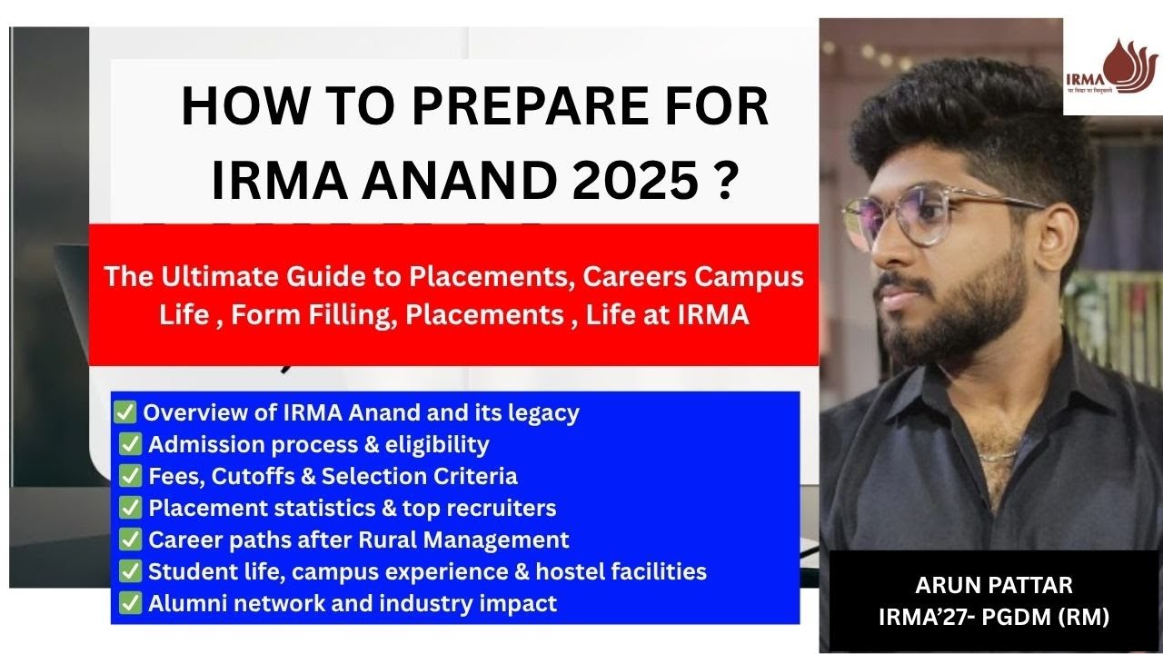 IRMA Anand: The Ultimate Guide to Placements, Careers & Campus Life | Institute of Rural Management