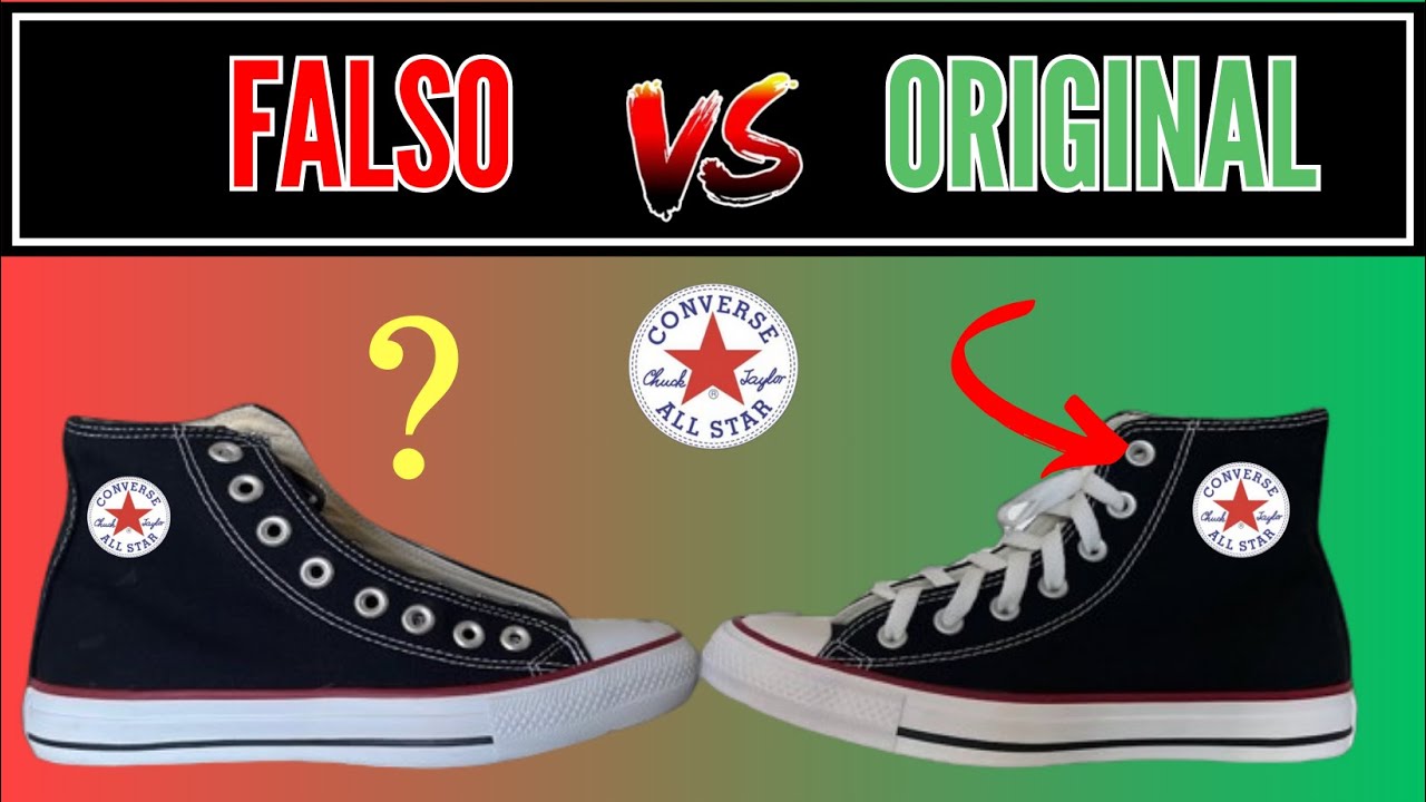Saiba Diferen&ccedil;as Entre All Star Original Vs Falso