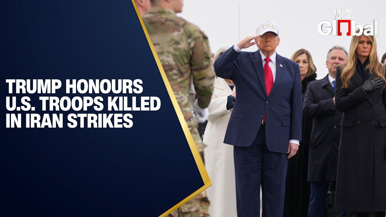 WATCH LIVE: Trump Pays Tribute to Fallen U.S. Service Members