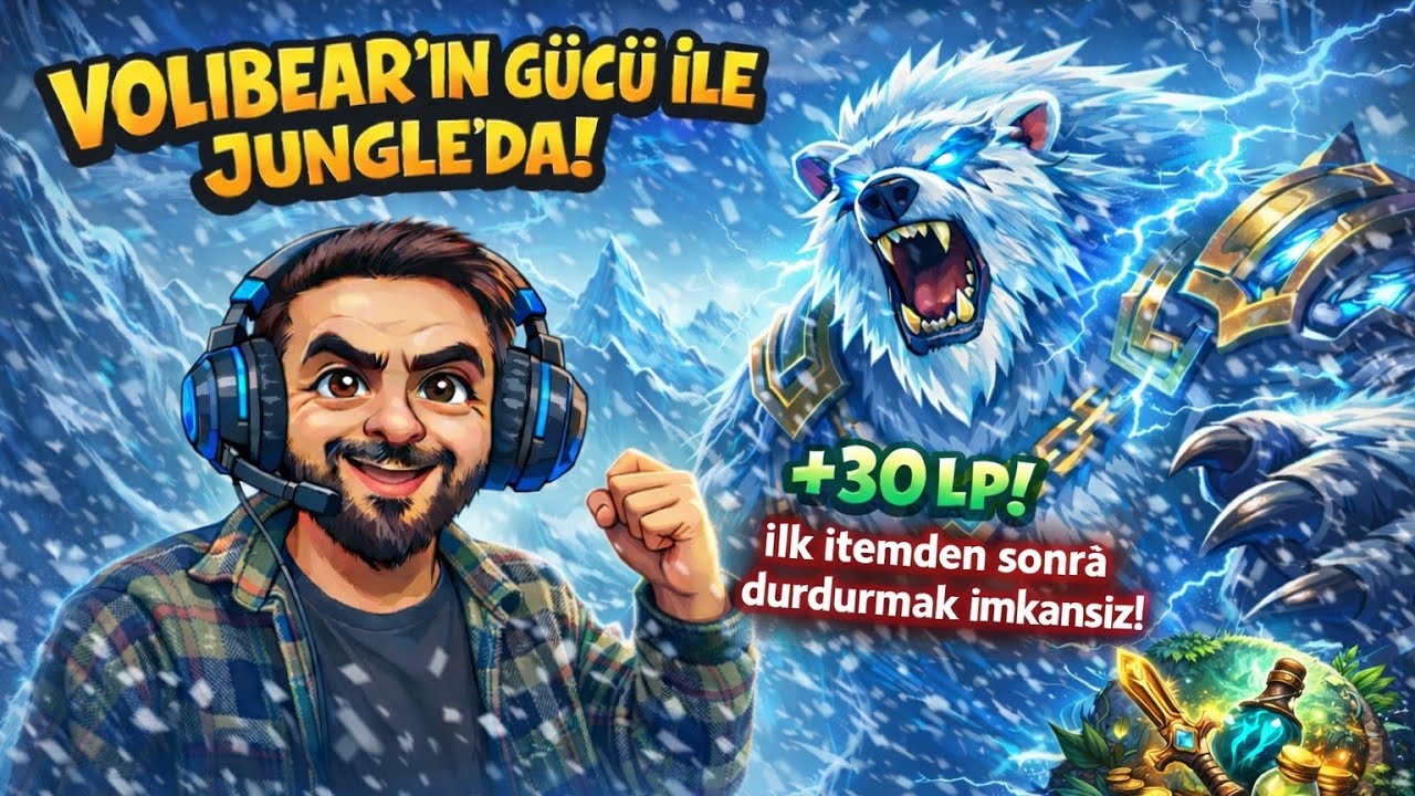 Volibear Jungle ile Rank Kasma! ⚡🐻