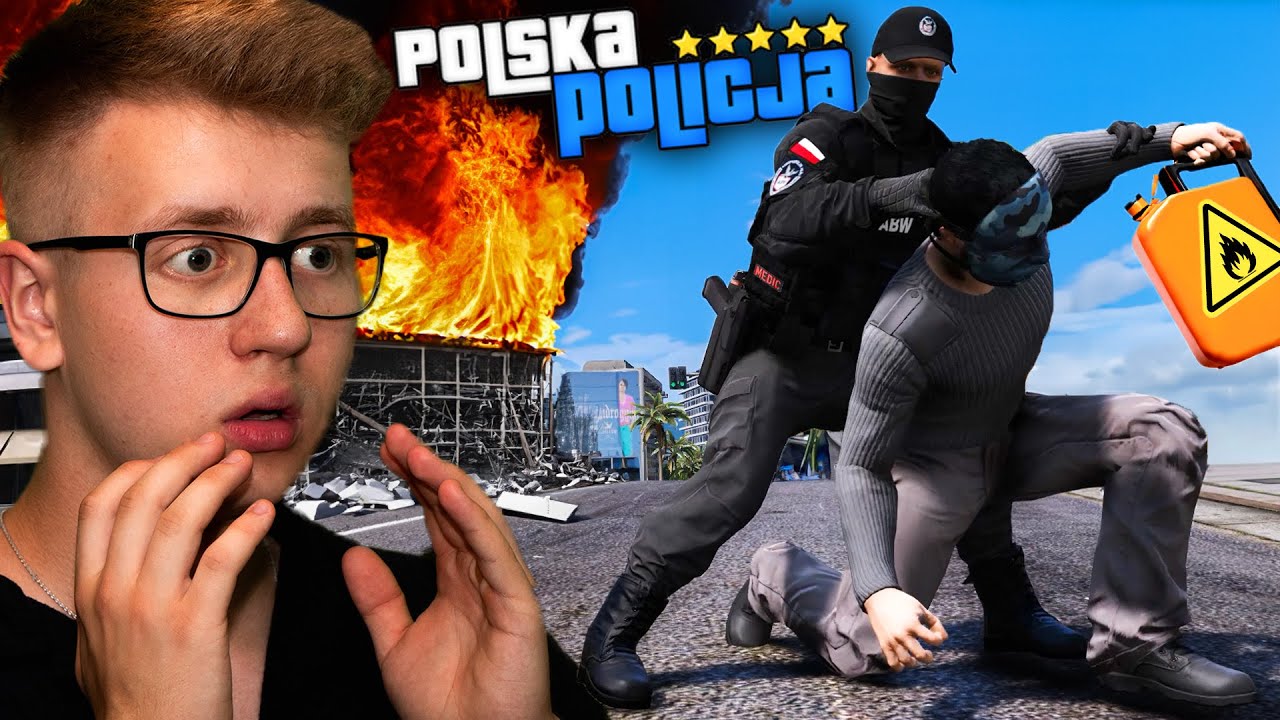 Polska Policja - WSZYSTKIE POŻARY TO JEGO SPRAWKA🔥|ABW